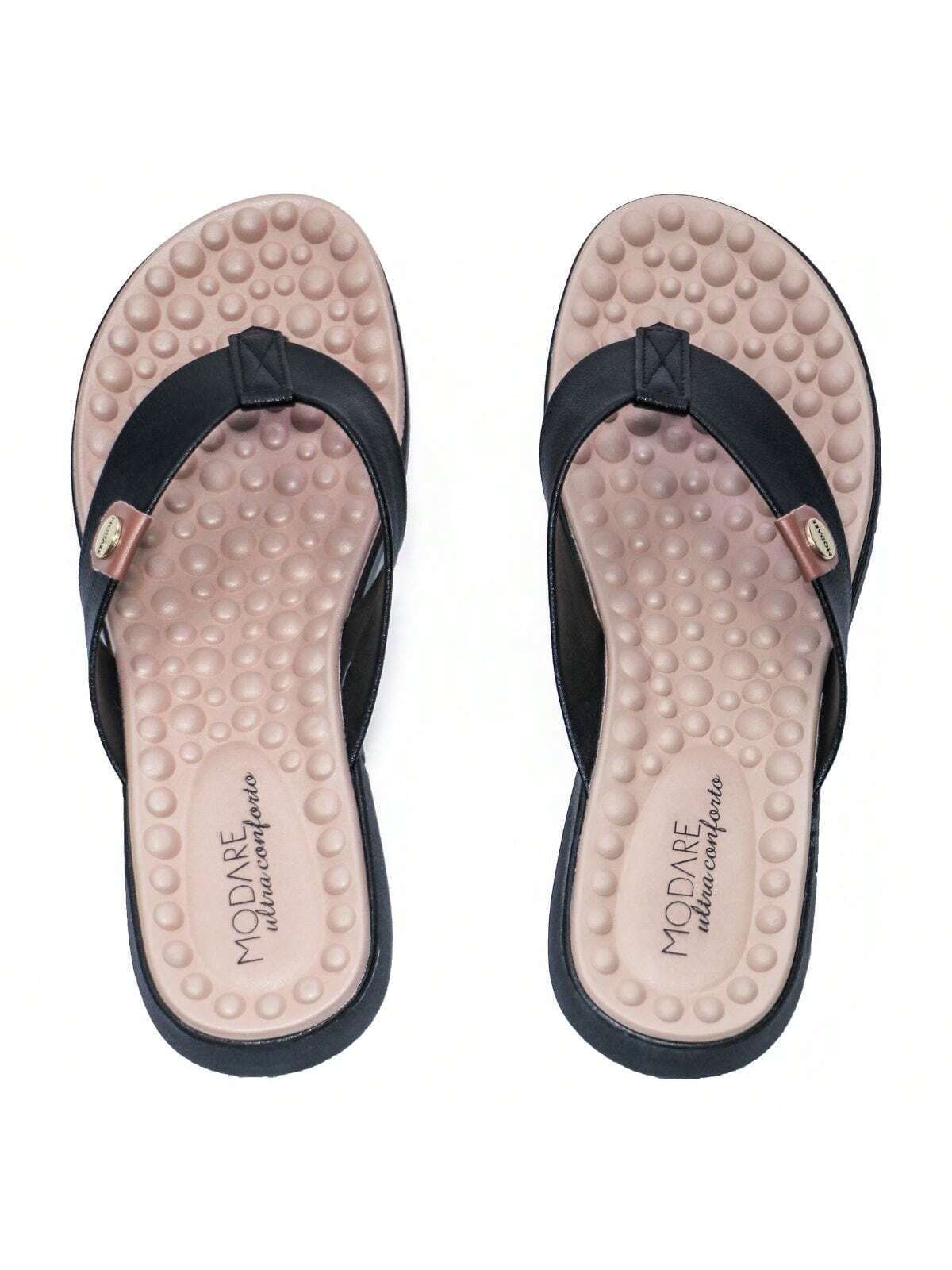 Modare Chinelo Feminino Ortopédico Modare Ultraconforto Palmilha Massageadora Fascite Esporão - Imagem 4