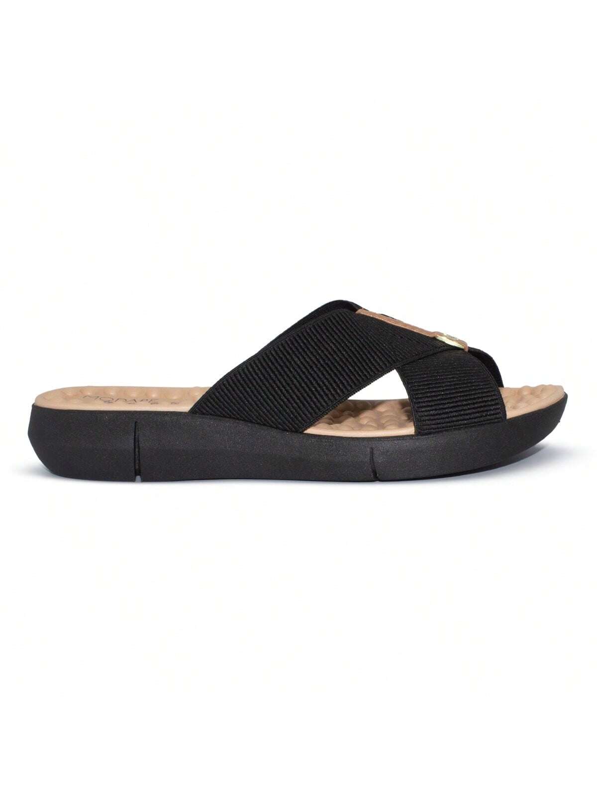 Modare Tamanco Modare Feminino Elástico Canelado/Napa Sense Flex - Imagem 9