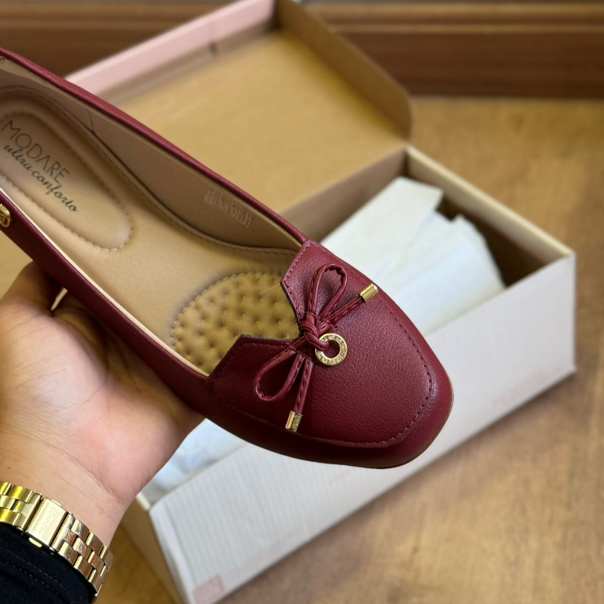 Mocassim Modare Detalhe de Laço 7016.461 - Imagem 17